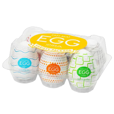 Набір мастурбаторів-яєць Tenga Egg Variety Pack - Standard (6 шт)