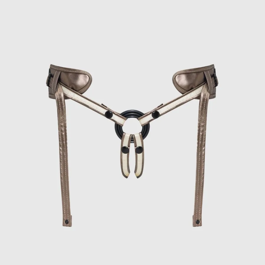 Трусики для страпону Strap-On-Me Leatherette Harness DESIROUS - NEW DESIGN