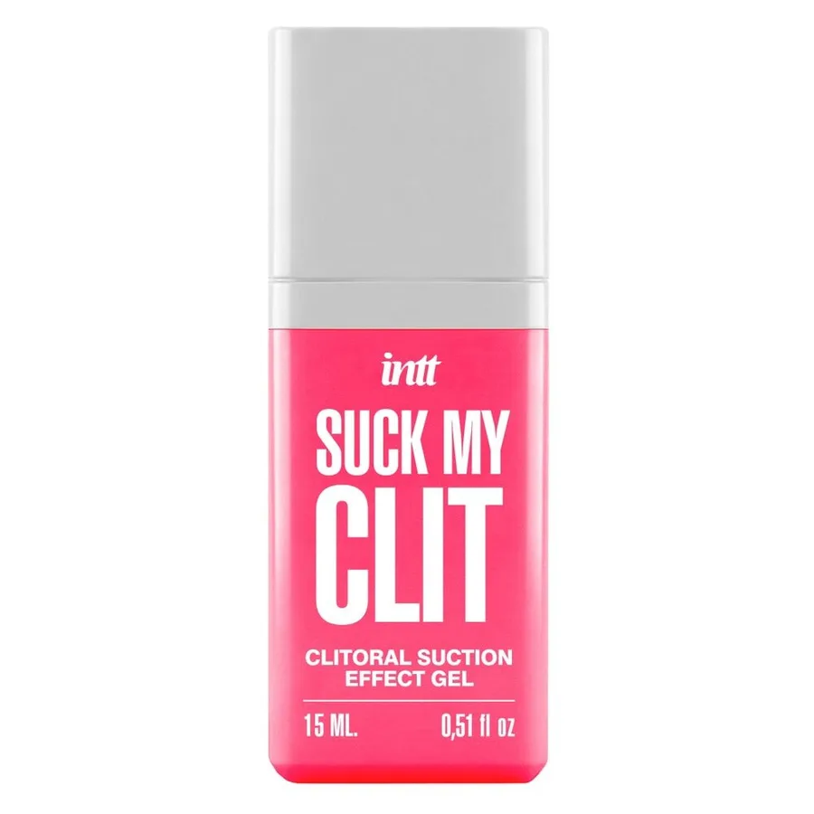 Смоктайзер для клитора Intt Suck My Clit Wild Strawberry (15 мл), клубника, гель с эффектом посасывания