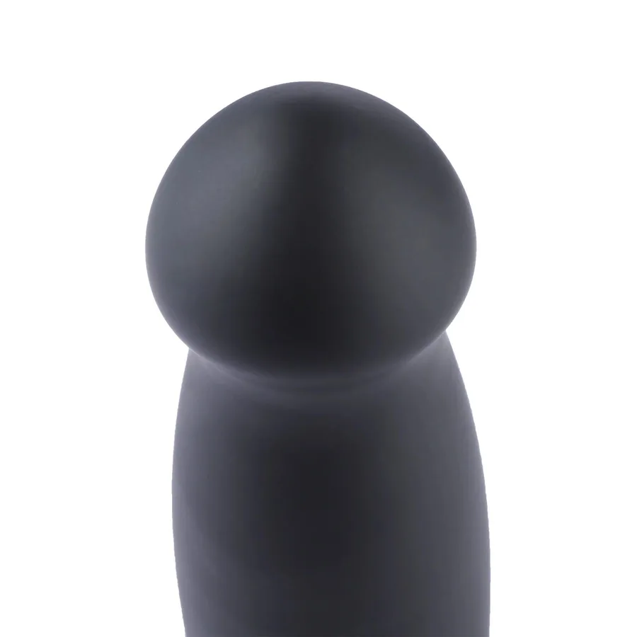 Силиконовый дилдо для секс-машин Hismith 7.2" Black Silicone Anal Dildo, система KlicLok