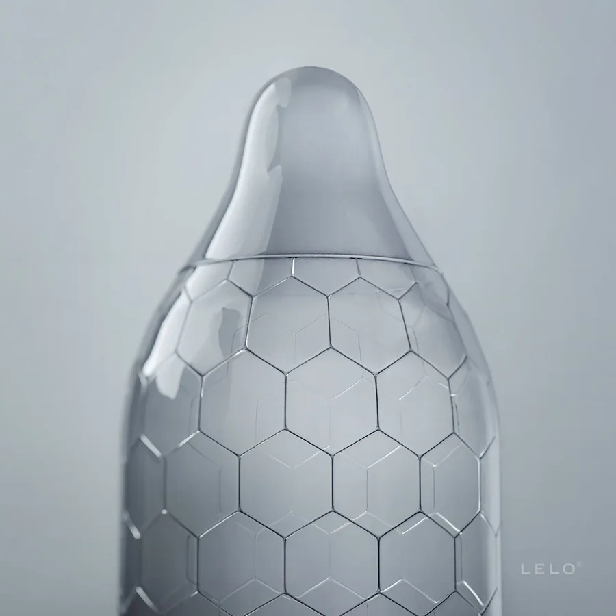 Презервативи LELO HEX Condoms Original 3 Pack (м'ята упаковка!!!)
