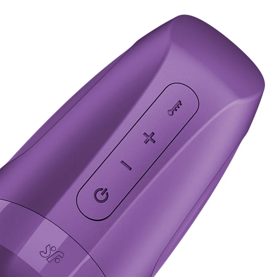Мастурбатор Satisfyer Men Heat Vibration Battery Series имитатор минета, подогрев и вибрация