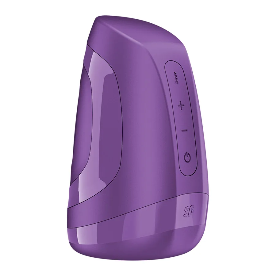 Мастурбатор Satisfyer Men Heat Vibration Battery Series имитатор минета, подогрев и вибрация