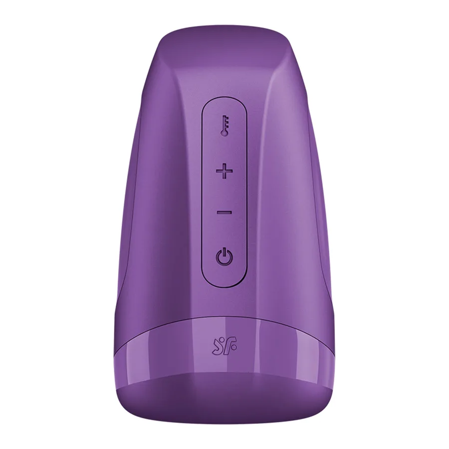 Мастурбатор Satisfyer Men Heat Vibration Battery Series имитатор минета, подогрев и вибрация