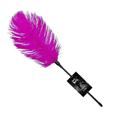 Лоскітка зі страусиним пером Art of Sex – Feather Tickler, темно-рожева