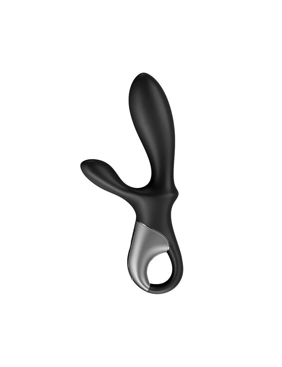 Универсальный смарт вибратор с подогревом Satisfyer Heat Climax + (мятая упаковка)