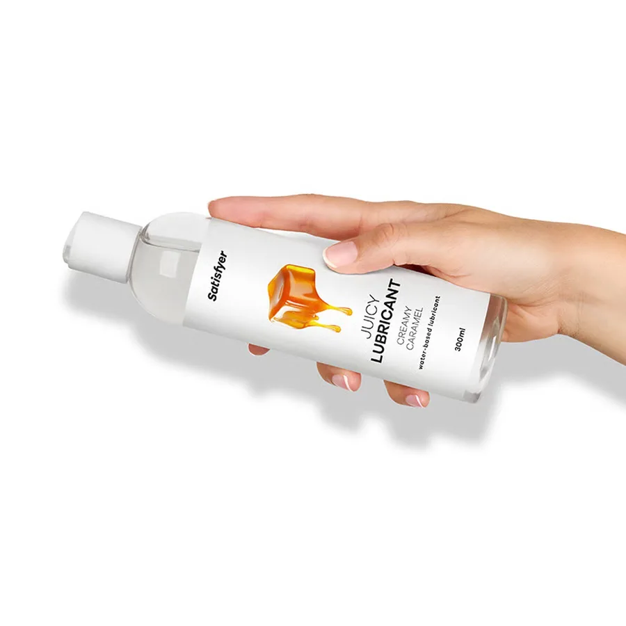 Лубрикант на водной основе Satisfyer Juicy Lubricant Creamy Caramel water based 300 мл