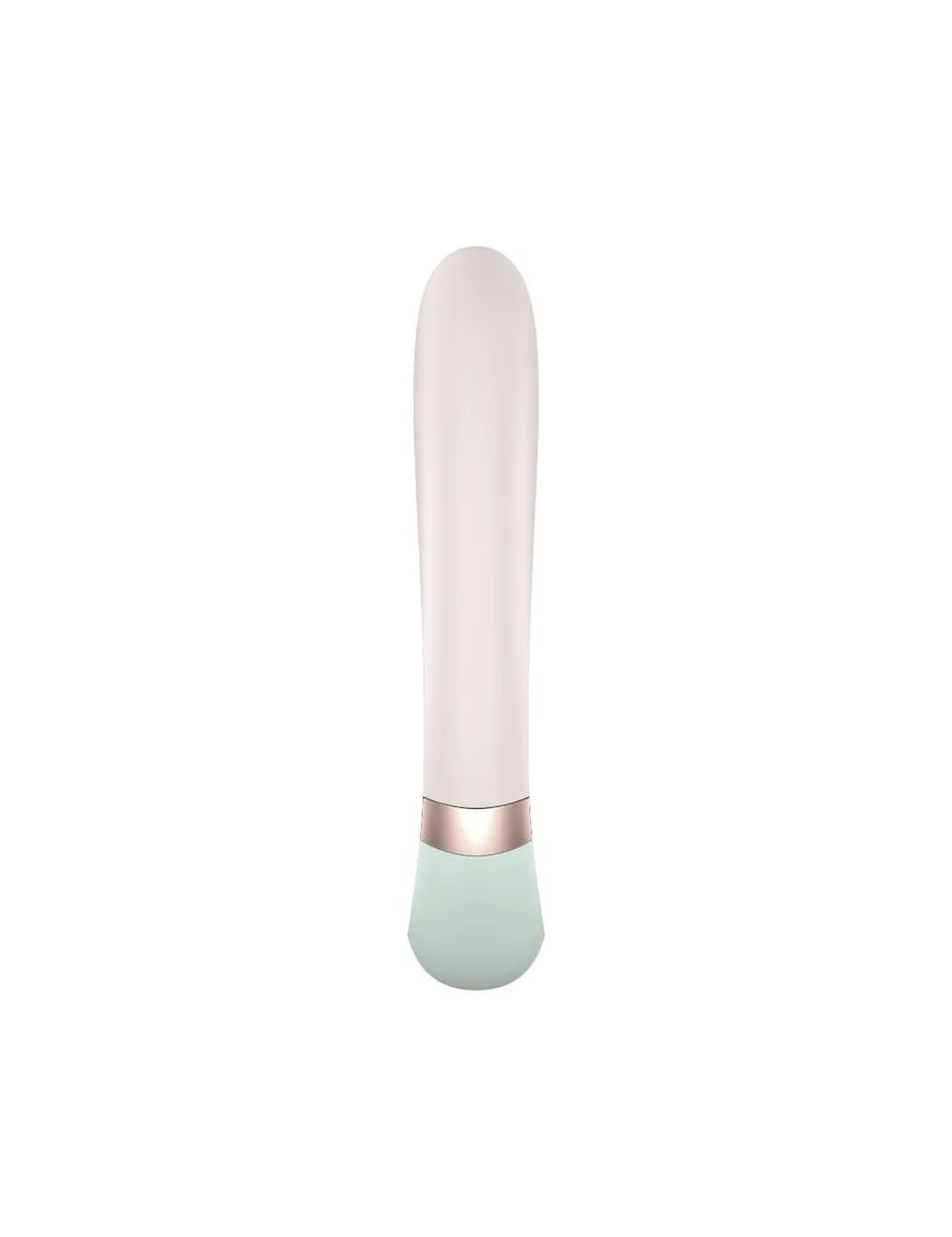 Смарт вибратор-кролик с подогревом Satisfyer Heat Wave Mint