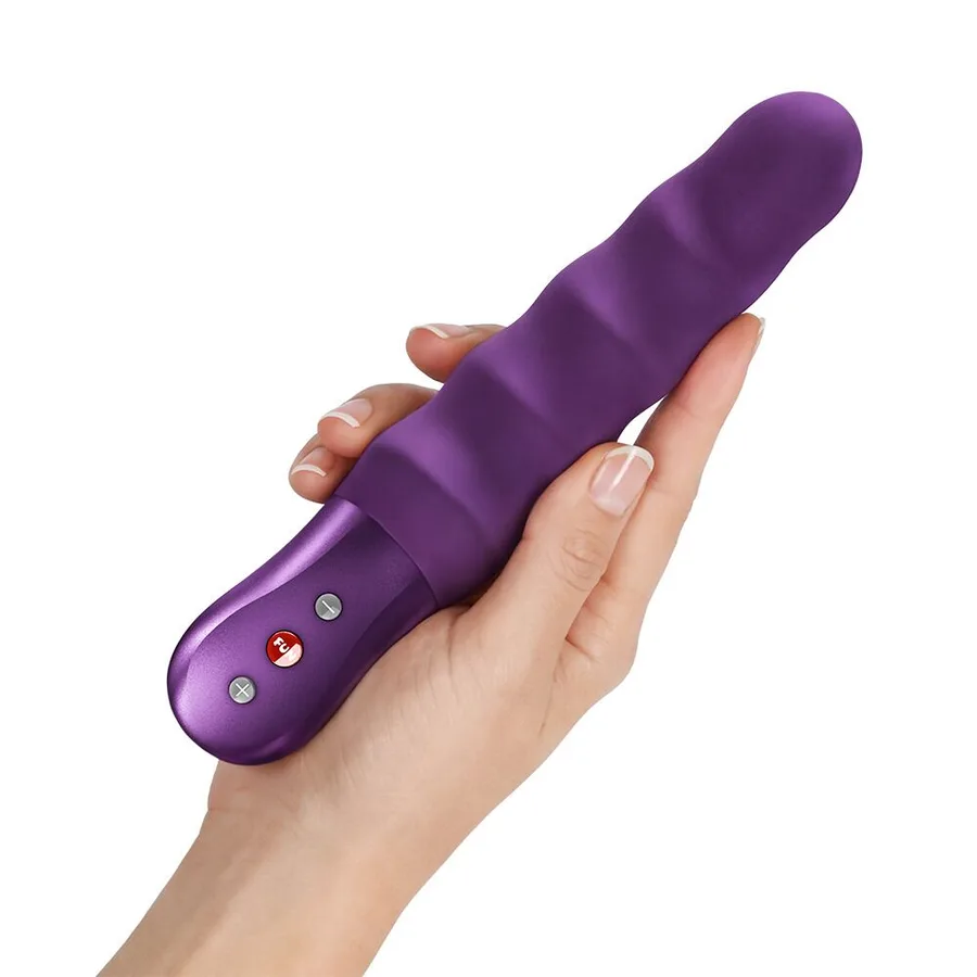Пульсатор Fun Factory Stronic Surf Dark Violet, 10 режимов работы, перезаряжаемый