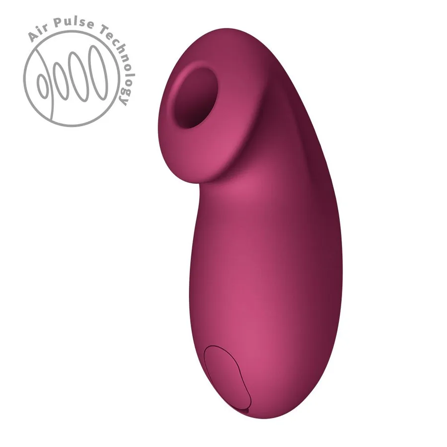 Вакуумний стимулятор Fun Factory Desire Wine Red, 11 режимів роботи, перезаряджуваний