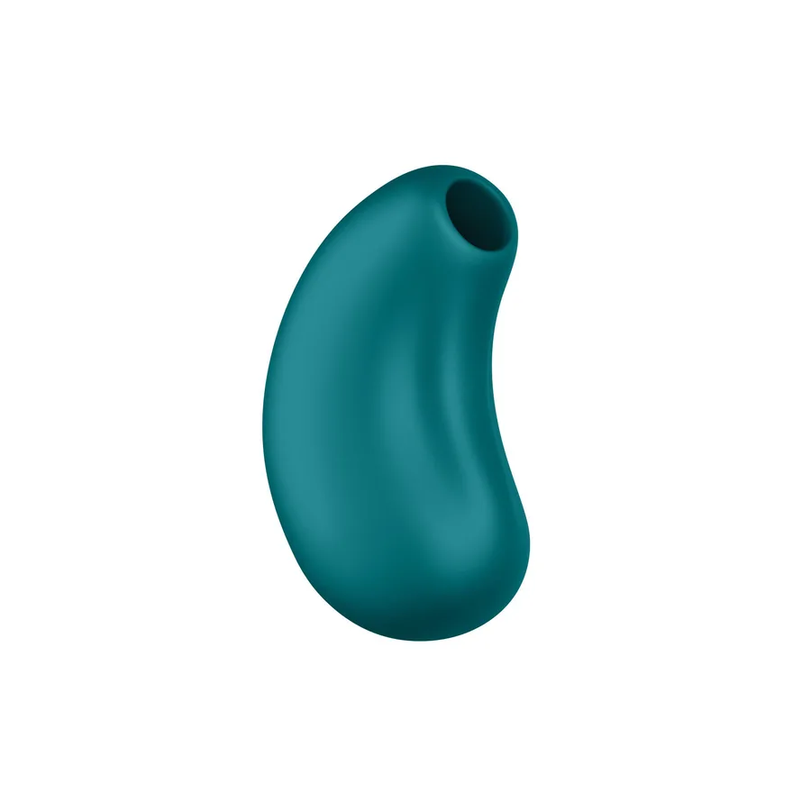 Вакуумный стимулятор с вибрацией Fun Factory Cherie Bottle Green, 11 + 12 режимов работы, перезаряжаемый
