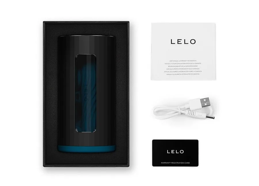 Смарт-мастурбатор LELO F1S V3 Teal, 2 мотора, 8 режимов, стимуляция звуковыми волнами