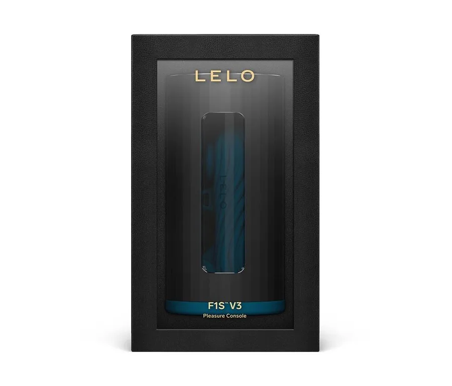 Смарт-мастурбатор LELO F1S V3 Teal, 2 мотора, 8 режимов, стимуляция звуковыми волнами