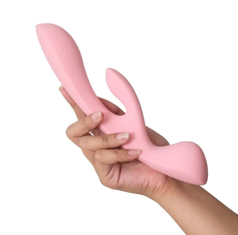Двосторонній вібратор-кролик Satisfyer Triple Oh Pink (м'яте паковання!!!)
