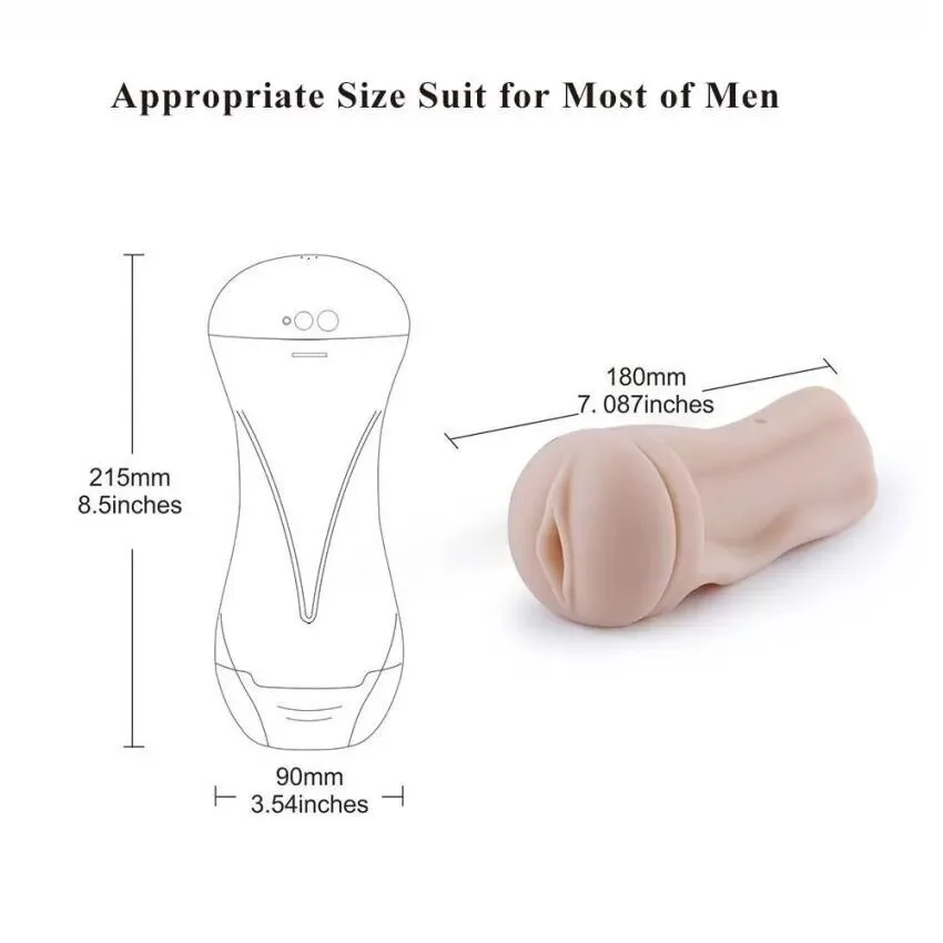 Мастурбатор с вибрацией Hismith Masturbation Cup (мятая упаковка!!!)