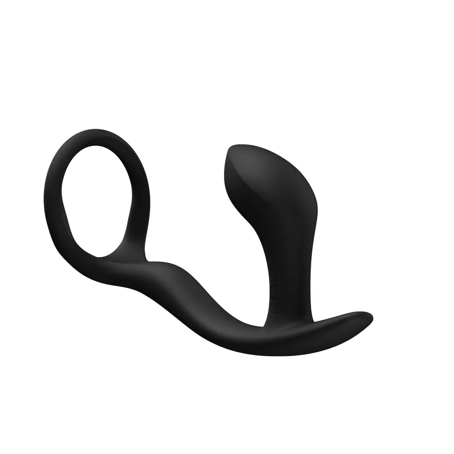 Анальна пробка з ерекційним кільцем Fun Factory BOOTIE RING Black (м'яте паковання!!!)