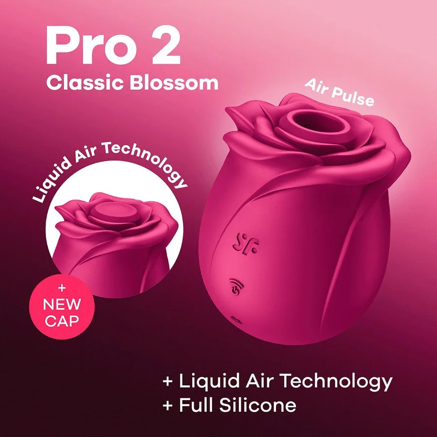 Вакуумний кліторальний стимулятор Satisfyer Pro 2 Classic Blossom (м'яте паковання!!!)