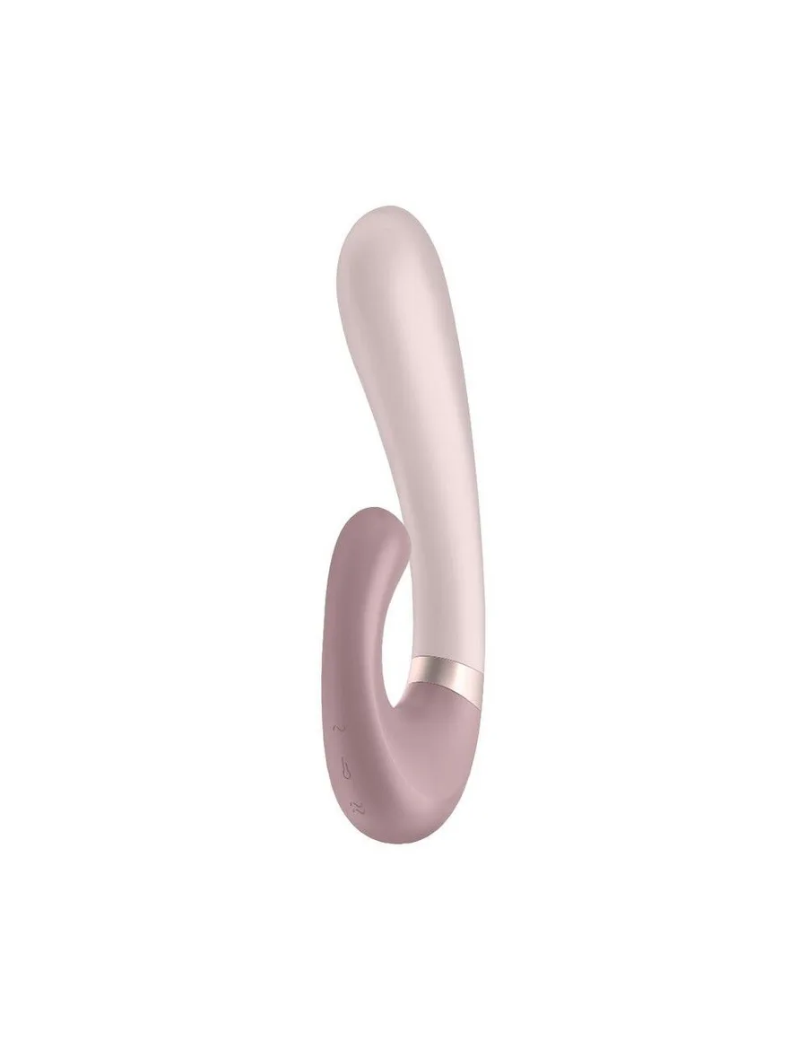 Смарт вібратор-кролик із підігрівом Satisfyer Heat Wave Mauve (м'яте паковання!!!)