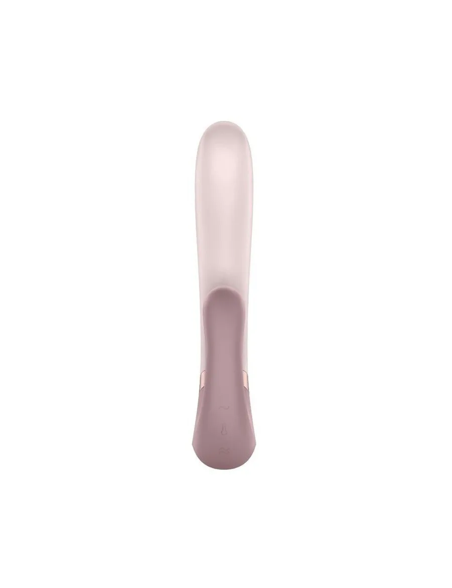 Смарт вібратор-кролик із підігрівом Satisfyer Heat Wave Mauve (м'яте паковання!!!)