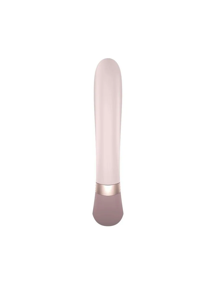 Смарт вібратор-кролик із підігрівом Satisfyer Heat Wave Mauve (м'яте паковання!!!)