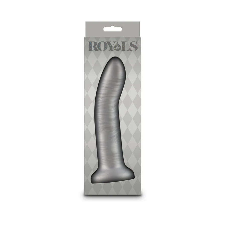 Дилдо NS Novelties Royals - 7" Charlie - Metallic Champagne