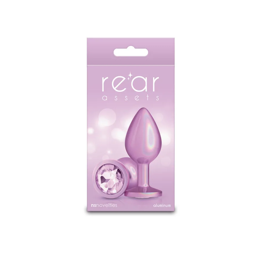 Анальна пробка NS Novelties Rear Assets - Iridescent Pink - Medium - Pink