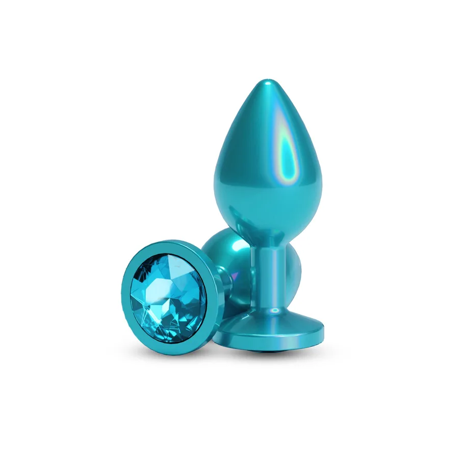 Анальна пробка NS Novelties Rear Assets - Iridescent Pink - Medium - Teal
