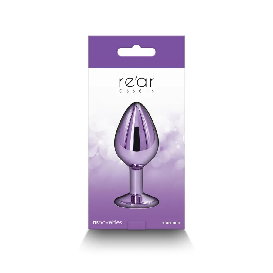Анальная пробка NS Novelties Rear Assets - Medium - Purple