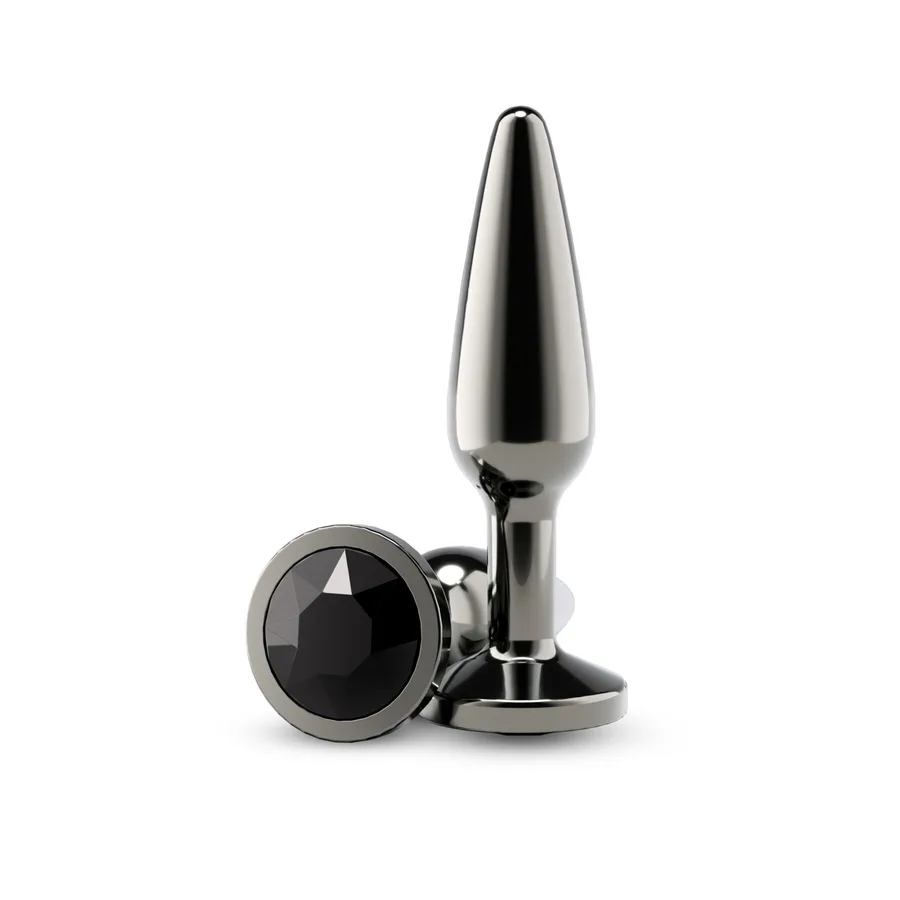 Анальна пробка NS Novelties Rear Assets - Tapered - Medium - Gunmetal - Black