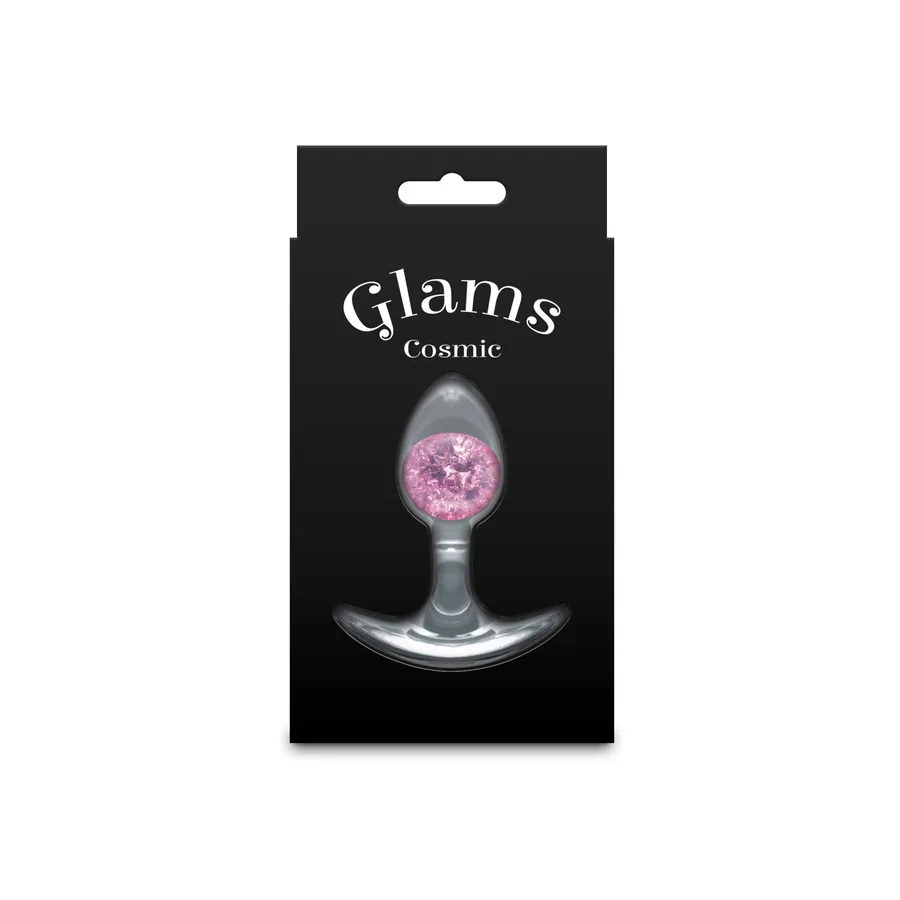 Анальная пробка NS Novelties Cosmic Glams - Small - Pink