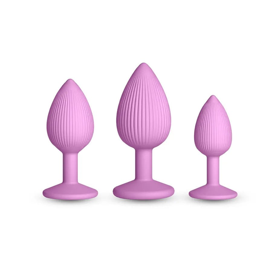Набір анальних пробок NS Novelties INYA - Triple Ace Kit - Blush