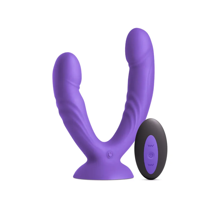 Двойной дилдо с вибрацией NS Novelties INYA - Duet - Purple