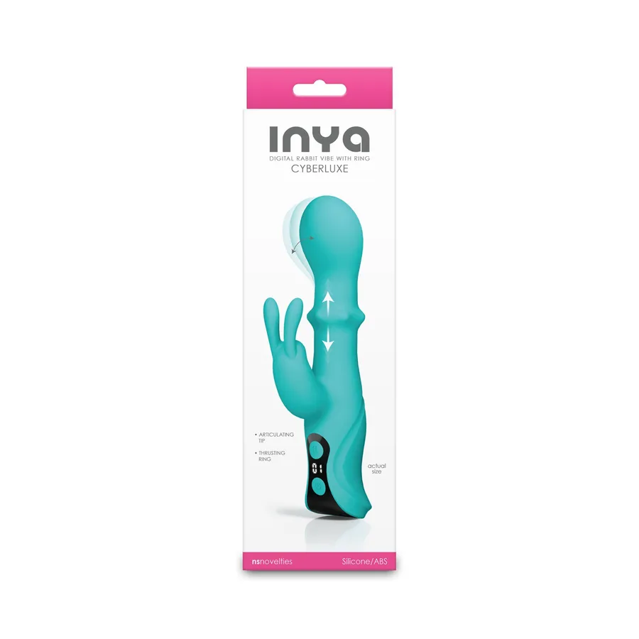 Вібратор-кролик NS Novelties INYA - Cyberluxe - Aqua