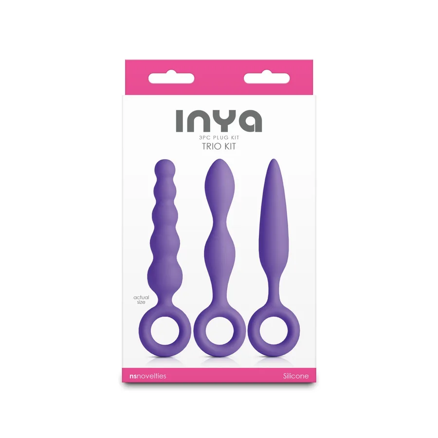 Набір анальних іграшок NS Novelties INYA - Trio Kit - Purple