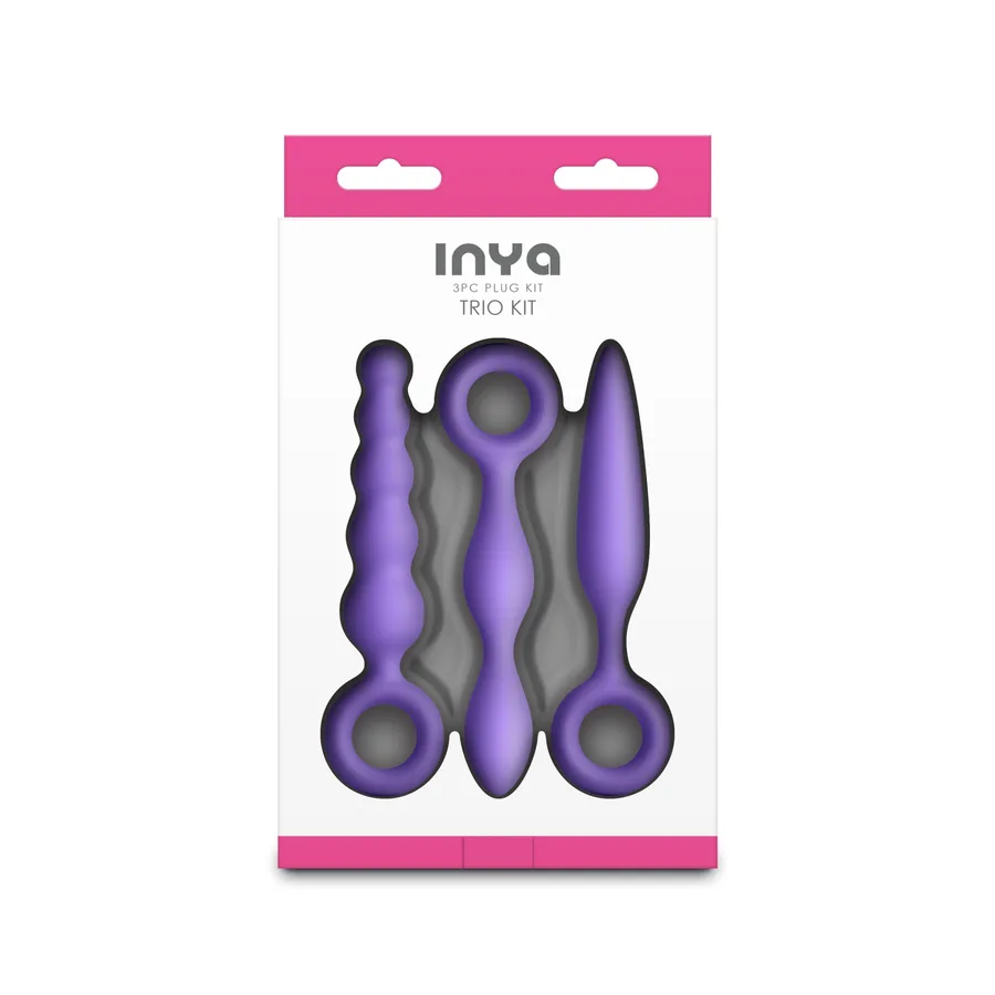 Набір анальних іграшок NS Novelties INYA - Trio Kit - Purple