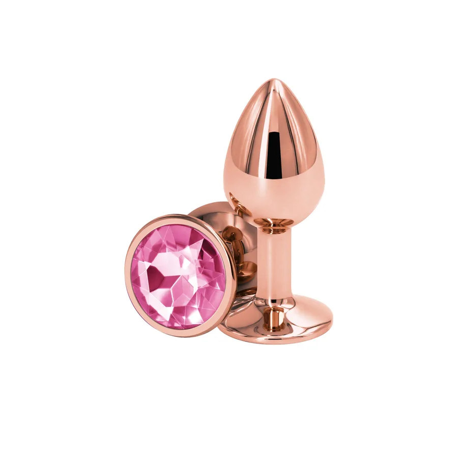 Анальна пробка NS Novelties Rear Assets - Rose Gold - Small - Pink