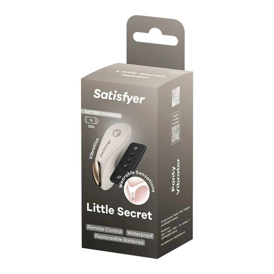 Вібратор у трусики Satisfyer Little Secret Battery Series з пультом ДК