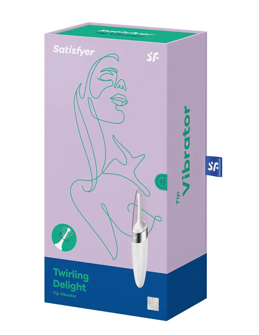 Вібратор для клітора Satisfyer Twirling Delight White