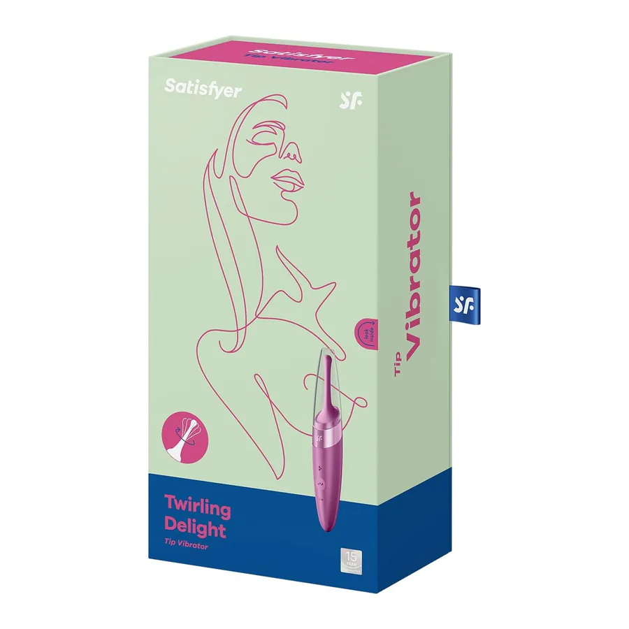 Вібратор для клітора Satisfyer Twirling Delight Berry