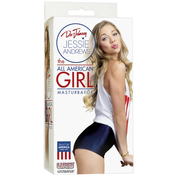 Мастурбатор-вагіна Doc Johnson Jessie Andrews - The All American Pussy