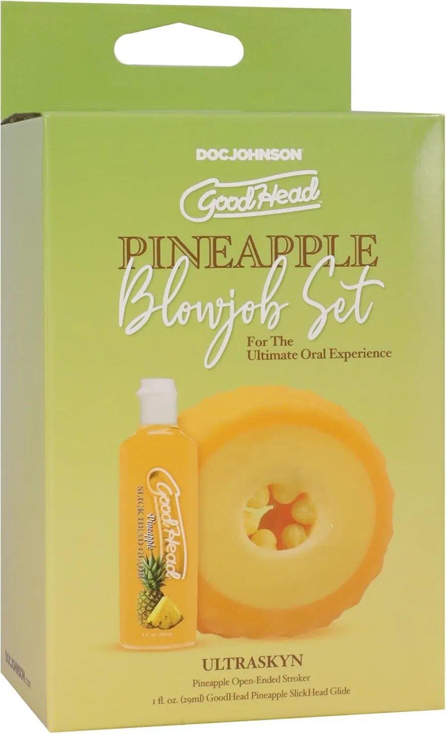 Набор для минета Doc Johnson GoodHead Pineapple Blowjob Set