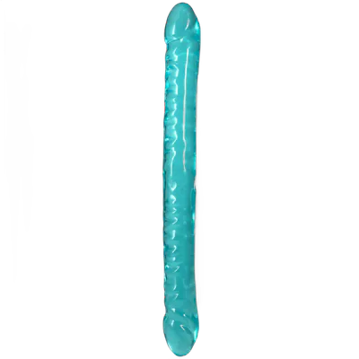Фаллоимитатор двусторонний Doc Johnson Crystal Jellies Double Dong