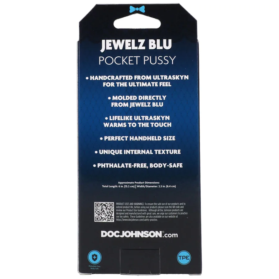Мастурбатор Doc Johnson Jewelz Blu