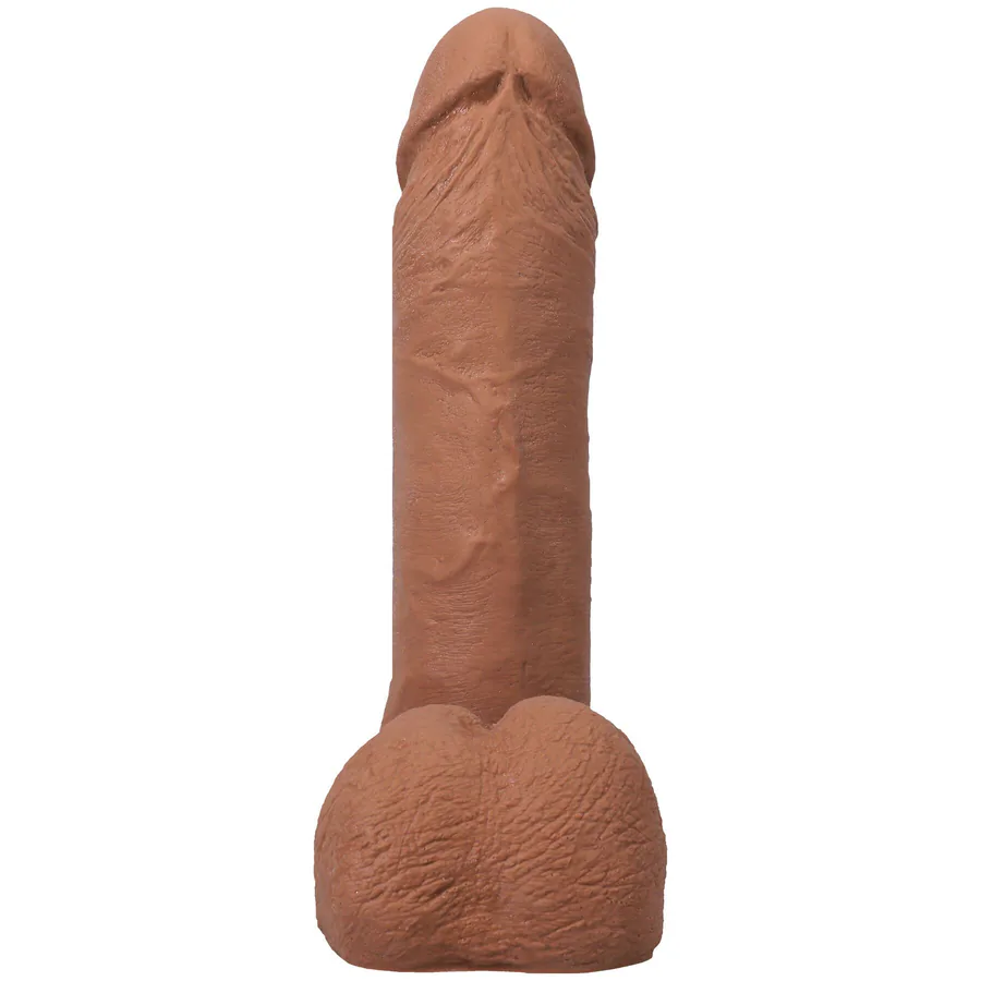 Фалоімітатор Doc Johnson The Realistic Cock ULTRASKYN - 6 Inch with Balls Caramel