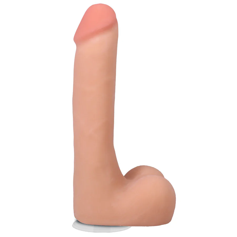 Фалоімітатор Doc Johnson The Realistic Cock ULTRASKYN - 9 Inch with Balls Vanilla