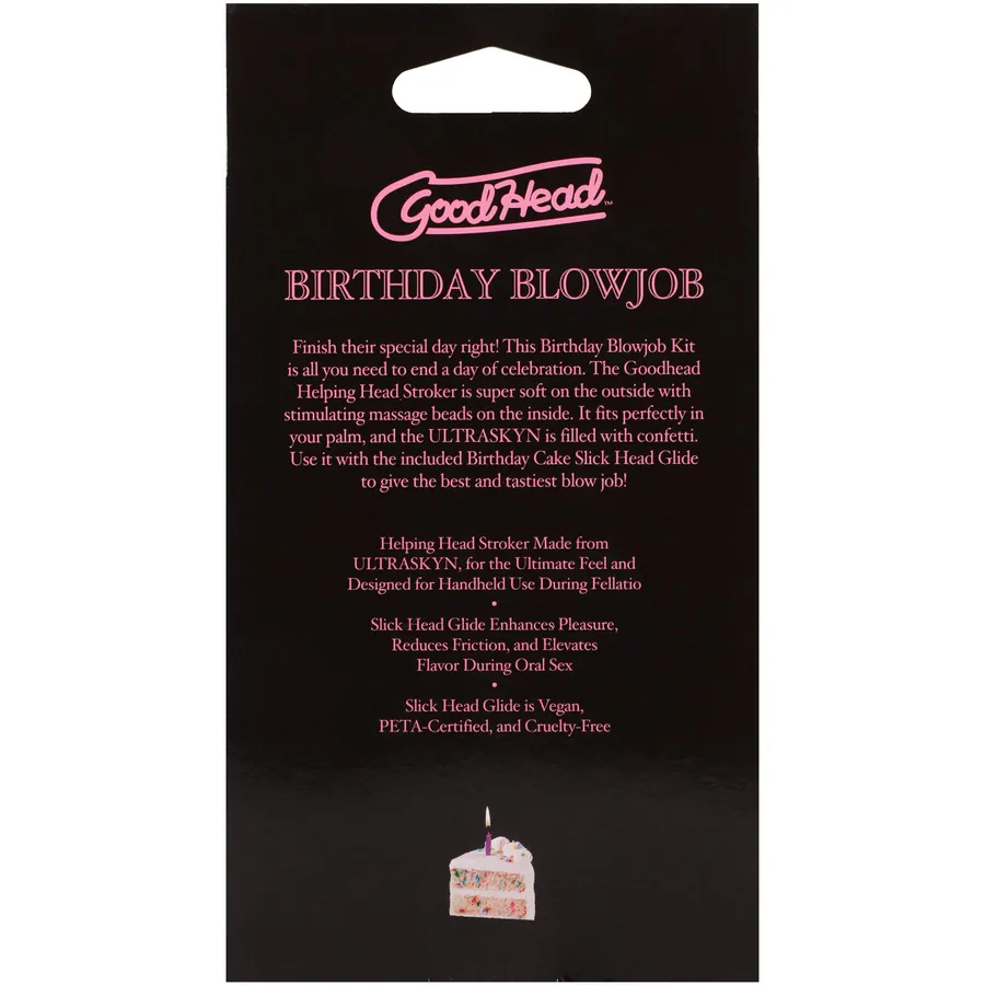 Набор для минета Doc Johnson GoodHead Birthday Blowjob Kit