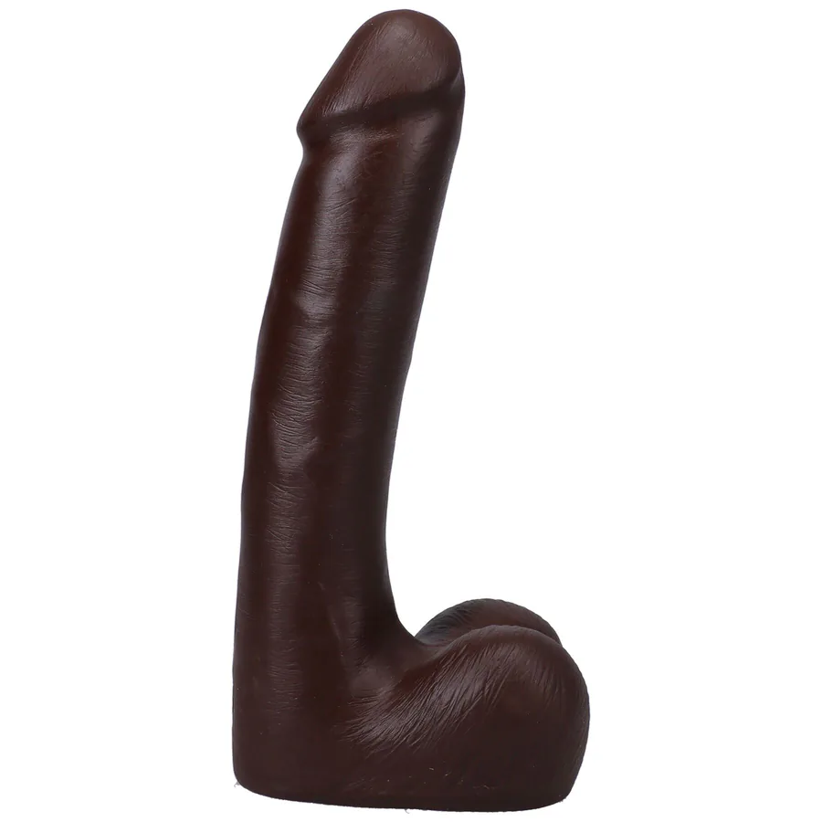 Фаллоимитатор Doc Johnson The Realistic Cock ULTRASKYN - 9 Inch with Balls Chocolate