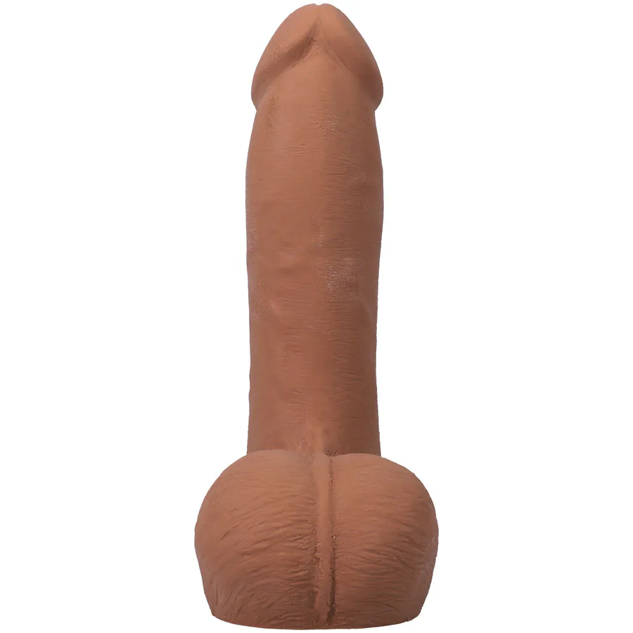 Фаллоимитатор Doc Johnson The Realistic Cock ULTRASKYN - 7 Inch with Balls Caramel