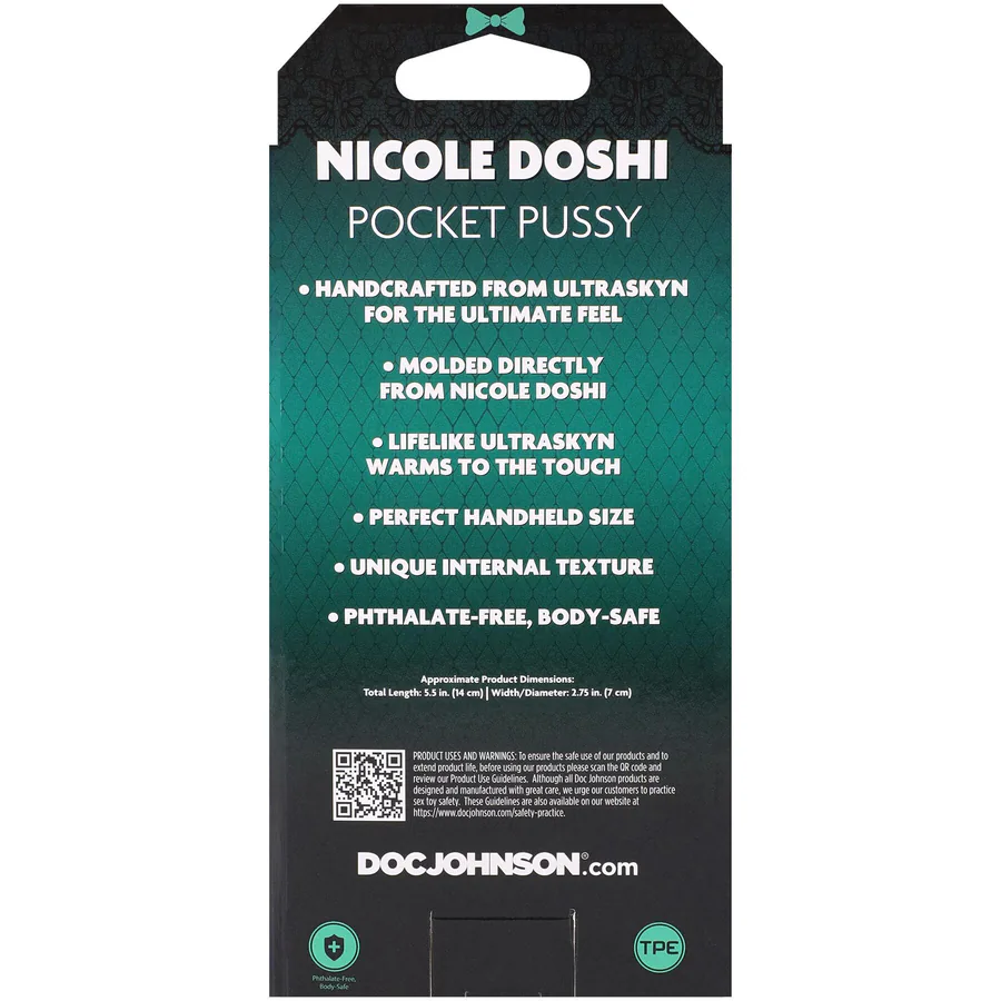 Мастурбатор Doc Johnson Nicole Doshi