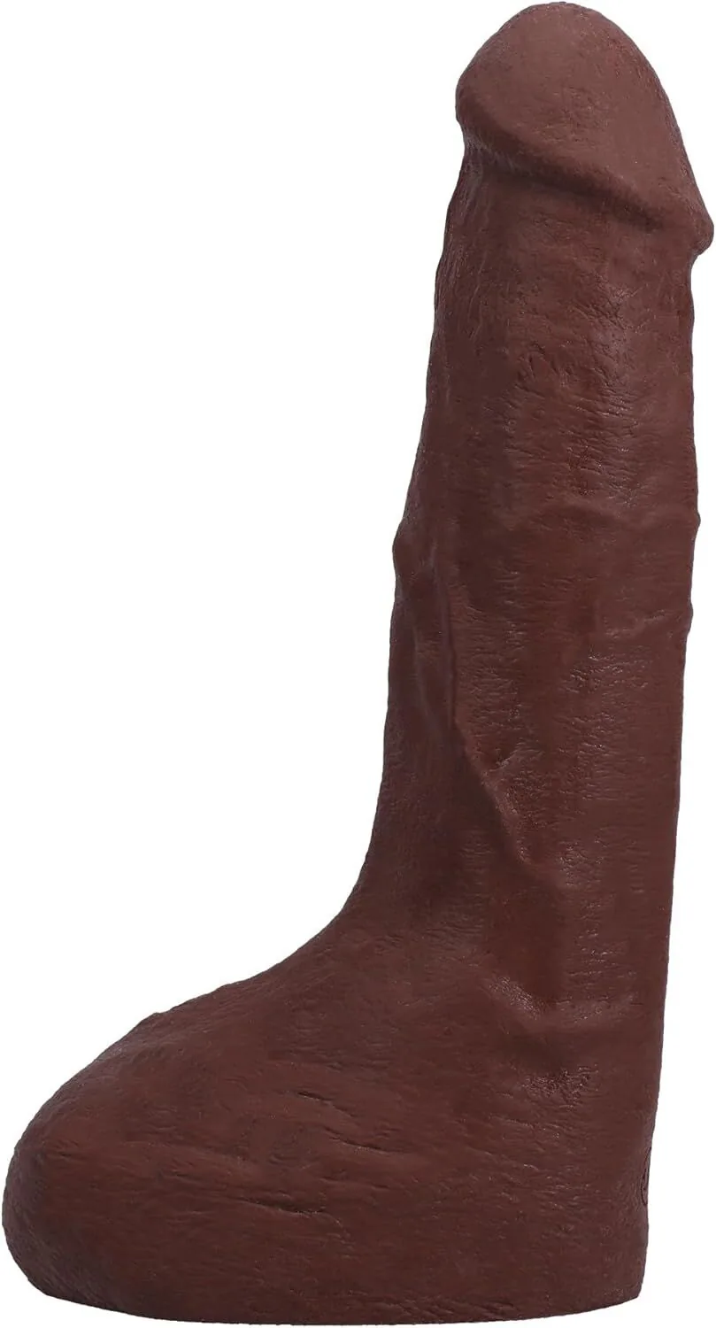 Фалоімітатор, що кінчає Doc Johnson The Realistic Cock ULTRASKYN - Squirting 9,5 Inch Chocolate
